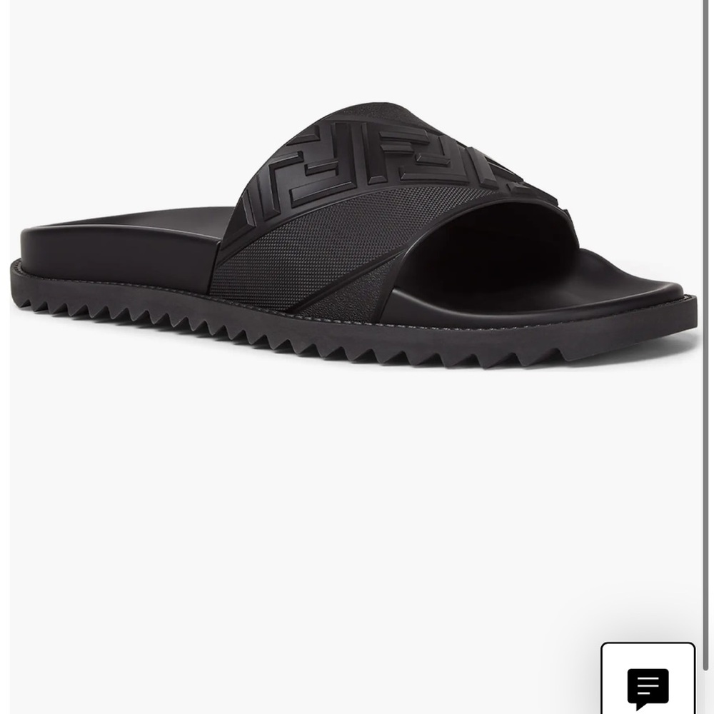 Men's Black Slide Sandals